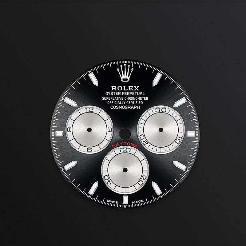 ROLEX  コスモグラフ デイトナ、ブライトブラック＆スチール、オイスター、40 MM、ホワイトゴールド126519LN-最安値に挑戦中!!!