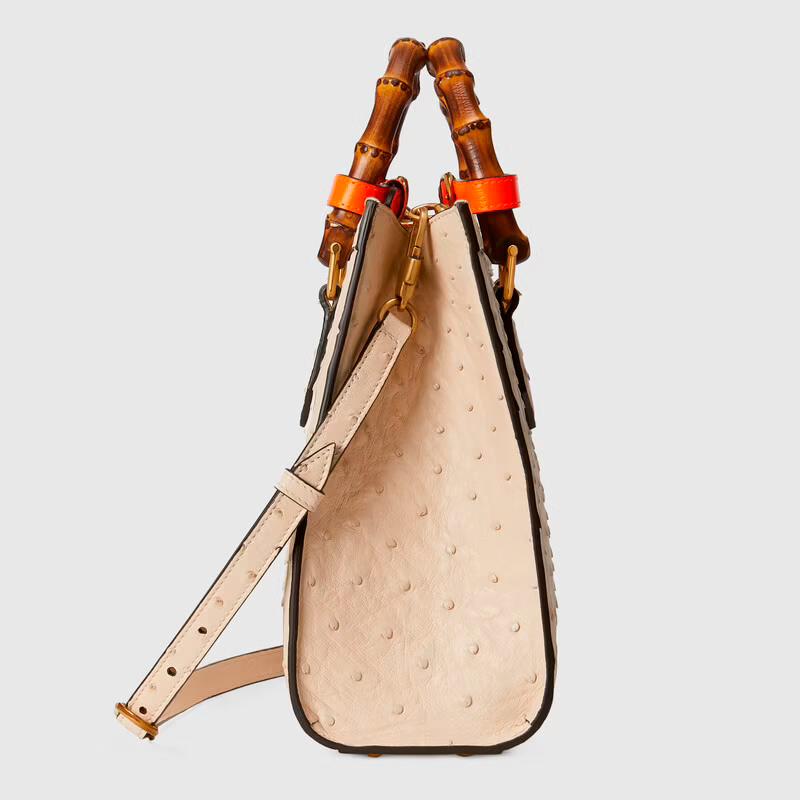  GUCCI 〔グッチ ダイアナ〕スモール オーストリッチ トートバッグ Ref:660195 EY0KT 9594-最安値に挑戦中!!!