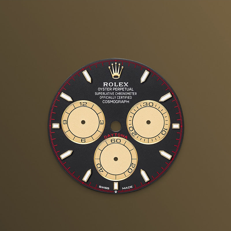 ROLEX  コスモグラフ デイトナ、ブラック/シャンパンカラー、オイスター、40 MM、イエローゴールド126518LN-最安値に挑戦中!!!