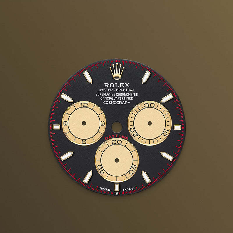 ROLEX  コスモグラフ デイトナ、ブラック/シャンパンカラー、オイスター、40 MM、イエローゴールド126518LN-最安値に挑戦中!!!