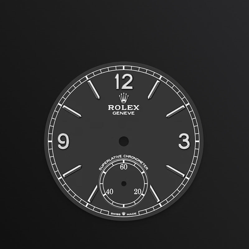 ROLEX   ブラック、39 MM、18 ct ホワイトゴールド、ポリッシュ仕上げ 52509-最安値に挑戦中!!!