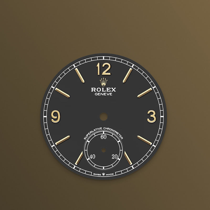 ROLEX   ブラック、39 MM、18 ct イエローゴールド、ポリッシュ仕上げ 52508-最安値に挑戦中!!!