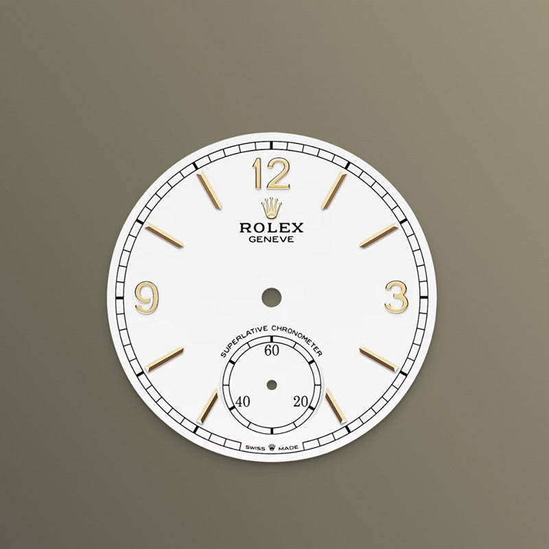 ROLEX   ホワイト、39 MM、18 ct イエローゴールド、ポリッシュ仕上げ52508-最安値に挑戦中!!!