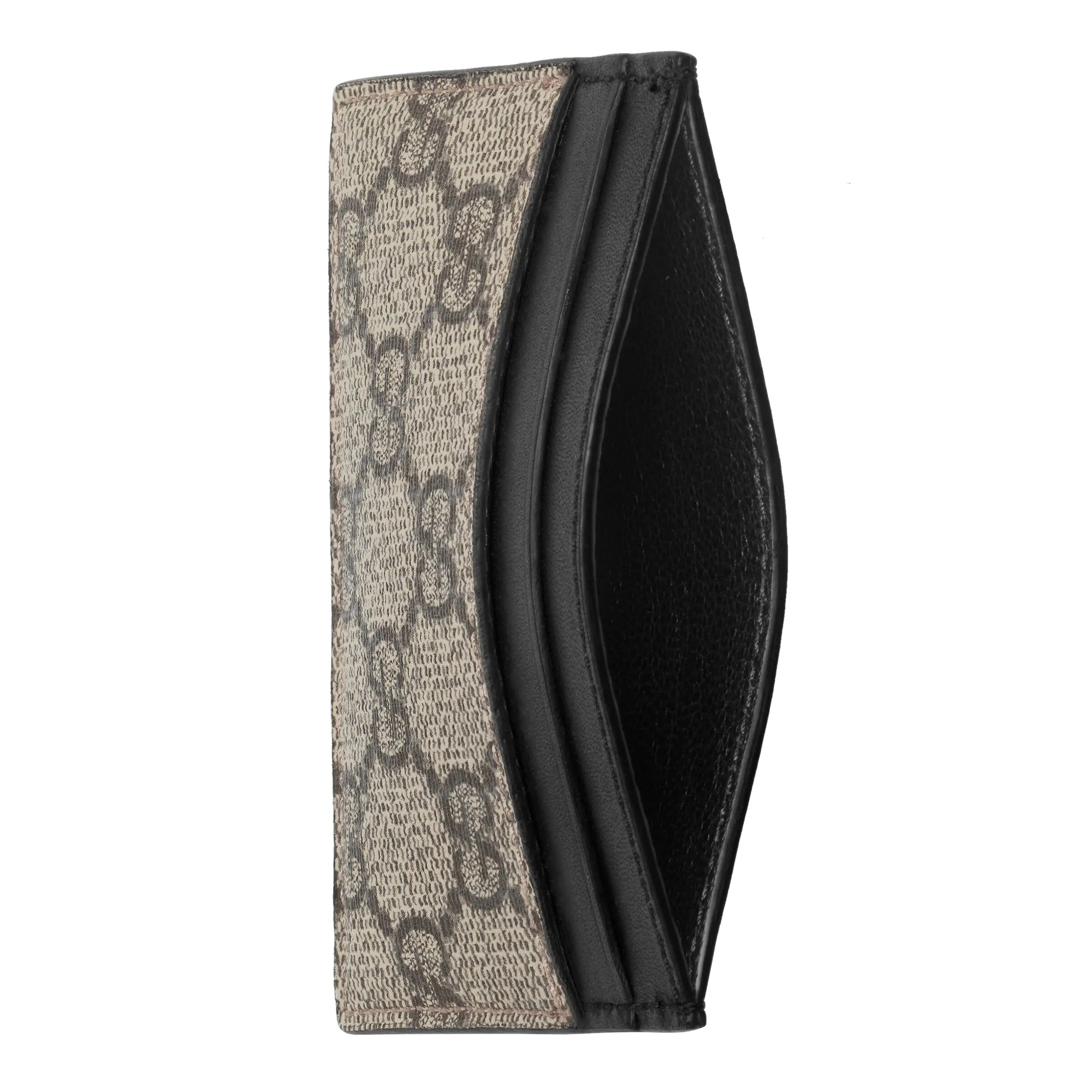 GUCCI〔春夏の新作〕キングスネーク プリント GGスプリーム カードケースRef:451277 K541N 8666-最安値に挑戦中!!!