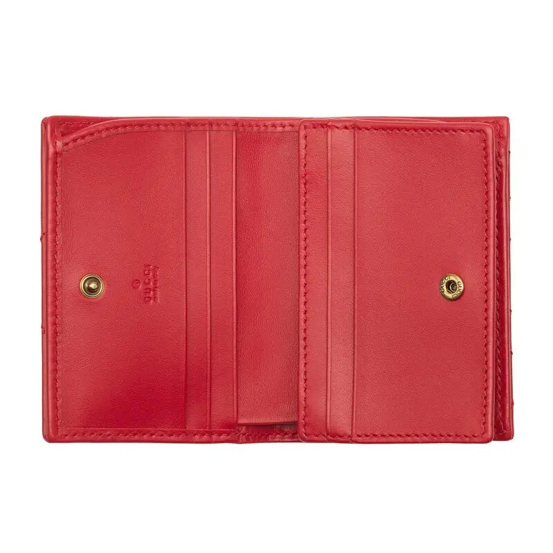 GUCCI 〔GGマーモント〕キルティング カードケース ウォレットRef:‎ 466492 DTDHT 6832-最安値に挑戦中!!!