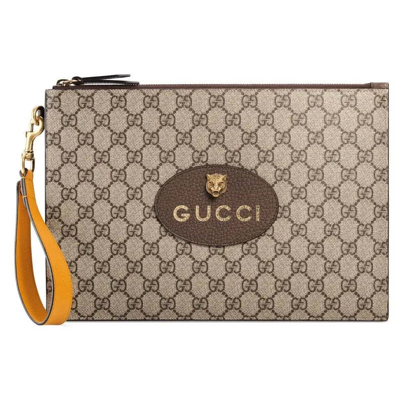 GUCCI〔春夏の新作〕 〔ネオ ヴィンテージ〕GGスプリーム ポーチRef:‎473956 K9GOT 8861-最安値に挑戦中!!!