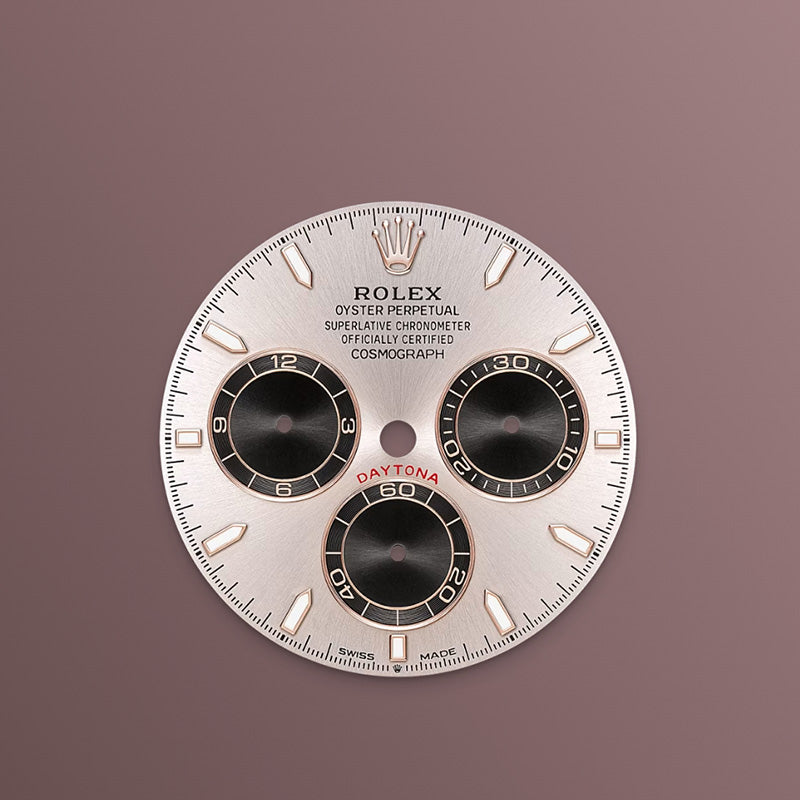 ROLEX  コスモグラフ デイトナ、サンダスト＆ブライトブラック、オイスター、40 MM、エバーローズゴールド126505-最安値に挑戦中!!!