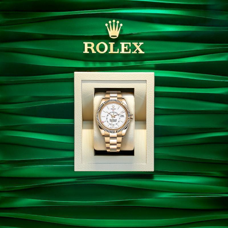 ROLEX スカイドゥエラー 自動巻き ホワイト 文字盤  m326938-0005-最安値に挑戦中!!!