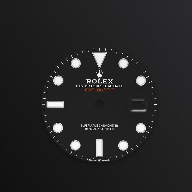 ROLEX   エクスプローラー Ⅱ、ブラック、オイスター、42 MM、オイスタースチール226570-最安値に挑戦中!!!