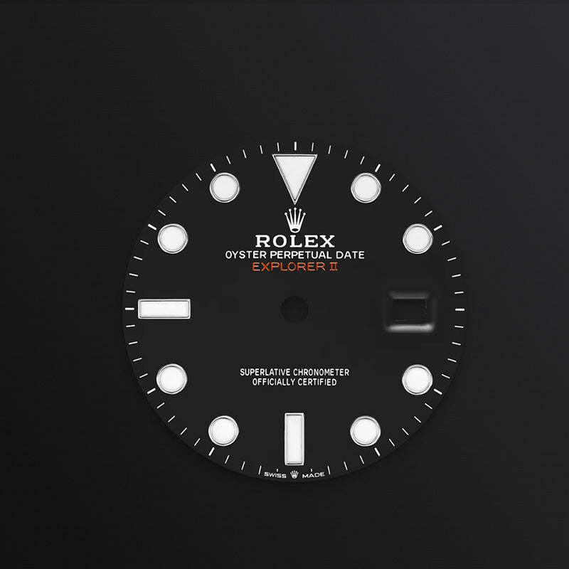 ROLEX   エクスプローラー Ⅱ、ブラック、オイスター、42 MM、オイスタースチール226570-最安値に挑戦中!!!