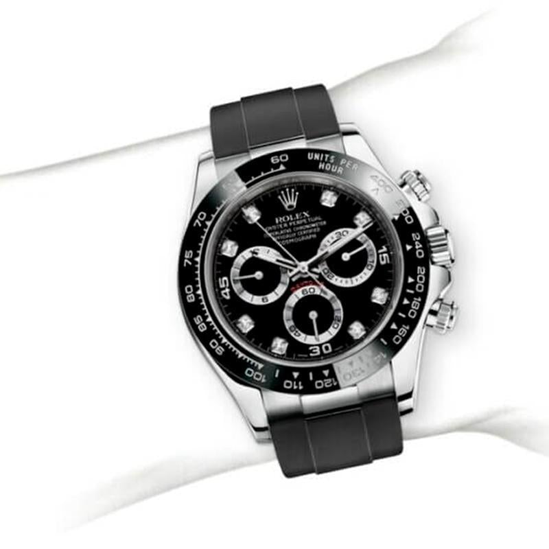 ROLEX コスモグラフ デイトナ 自動巻き ブラック 文字盤 ホワイトゴールド m116519ln-0025-最安値に挑戦中!!!