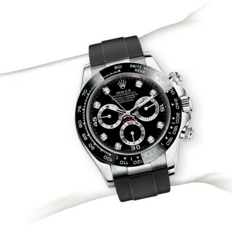 ROLEX コスモグラフ デイトナ 自動巻き ブラック 文字盤 ホワイトゴールド m116519ln-0025-最安値に挑戦中!!!