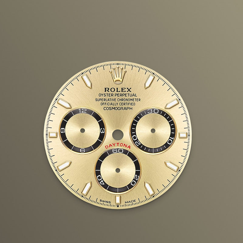 ROLEX  コスモグラフ デイトナ、ゴールデン カウンターリング、ブラック、オイスター、40 MM、イエローゴールド126508-最安値に挑戦中!!!