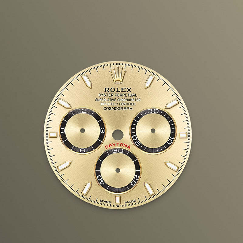 ROLEX  コスモグラフ デイトナ、ゴールデン カウンターリング、ブラック、オイスター、40 MM、イエローゴールド126508-最安値に挑戦中!!!