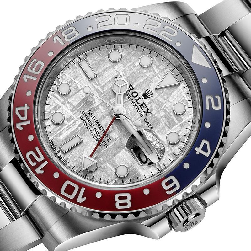 ROLEX GMTマスターⅡ 自動巻き ブラック 文字盤 ホワイトゴールド m126719BLRO-0002-最安値に挑戦中!!!