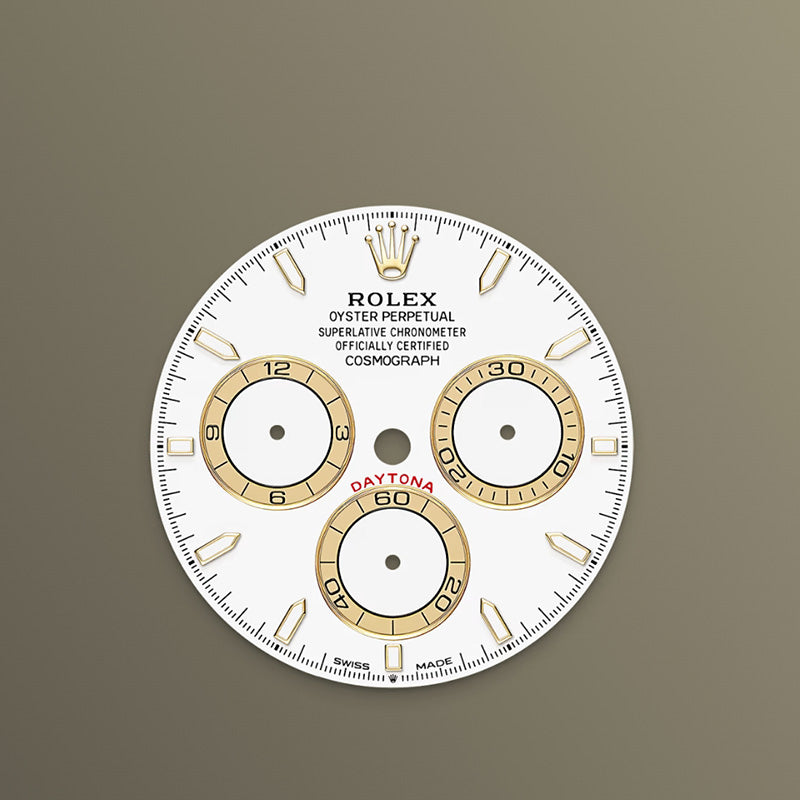 ROLEX  コスモグラフ デイトナ、ホワイト、ゴールデン カウンターリング、オイスター、40 MM、オイスタースチール＆イエローゴールド126503-最安値に挑戦中!!!