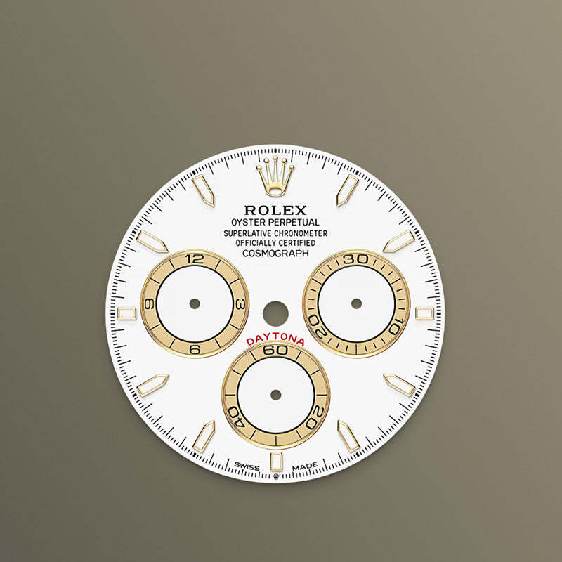 ROLEX  コスモグラフ デイトナ、ホワイト、ゴールデン カウンターリング、オイスター、40 MM、オイスタースチール＆イエローゴールド126503-最安値に挑戦中!!!