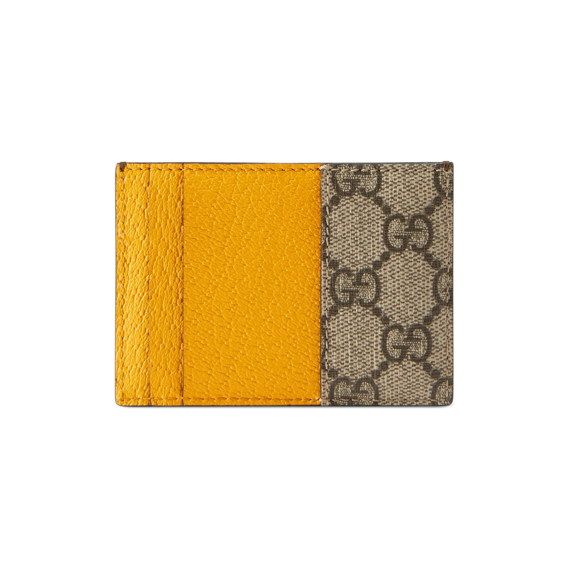 GUCCI〔春夏の新作〕〔ネオ ヴィンテージ〕GGスプリーム カードケースRef:‎597557 K9GOT 8861-最安値に挑戦中!!!