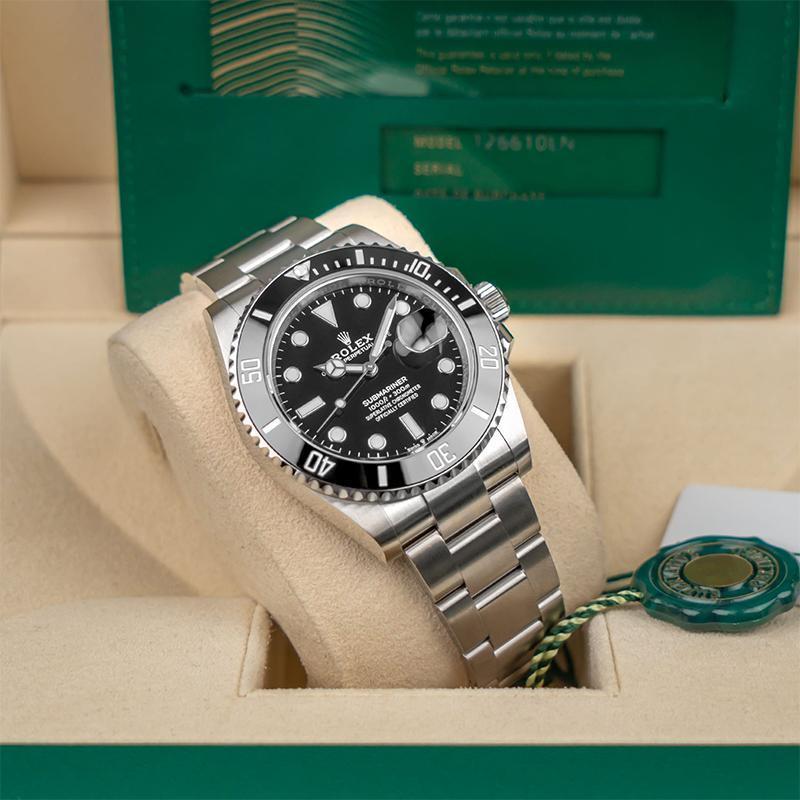 ROLEX サブマリーナー 自動巻き ブラック 文字盤 m124060-0001-最安値に挑戦中!!!