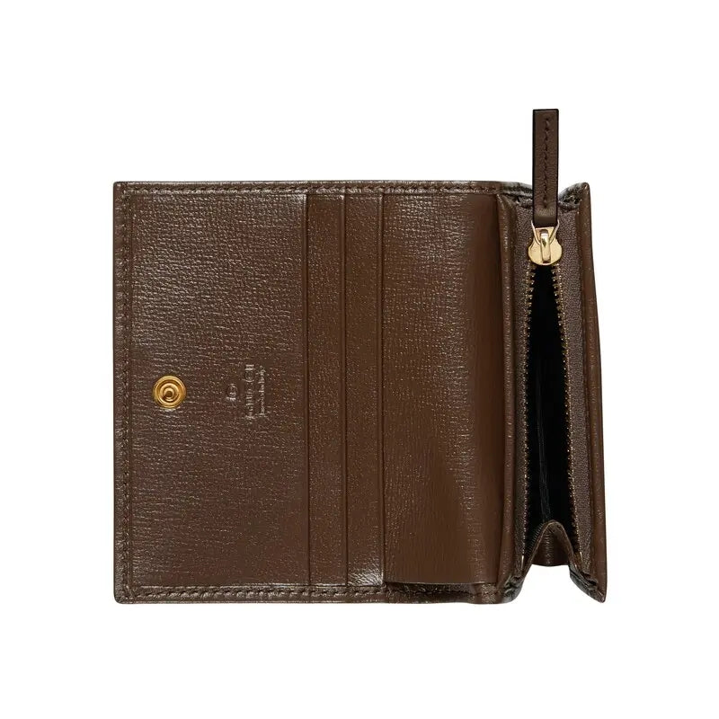 GUCCI 〔グッチ ホースビット 1955〕カードケース ウォレット（コイン＆紙幣入れ付き）Ref:‎ 621887 92TCG 8563-最安値に挑戦中!!!