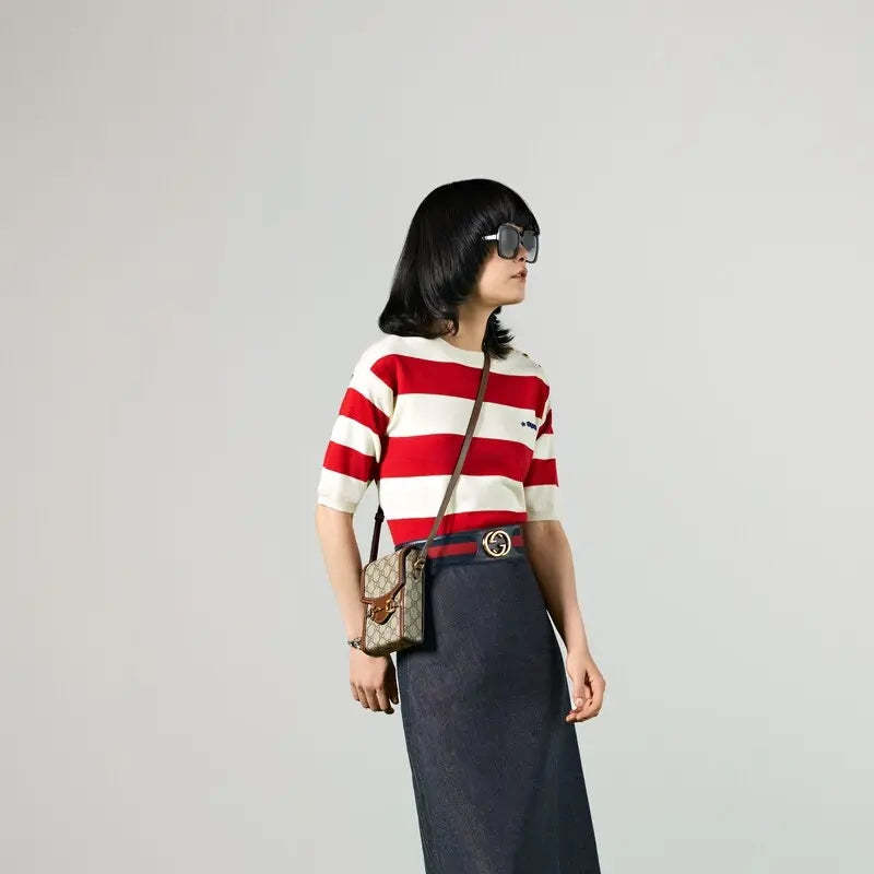 GUCCI〔春夏の新作〕 〔グッチ ホースビット 1955〕ミニバッグRef:‎625615 92TCG 8563-最安値に挑戦中!!!