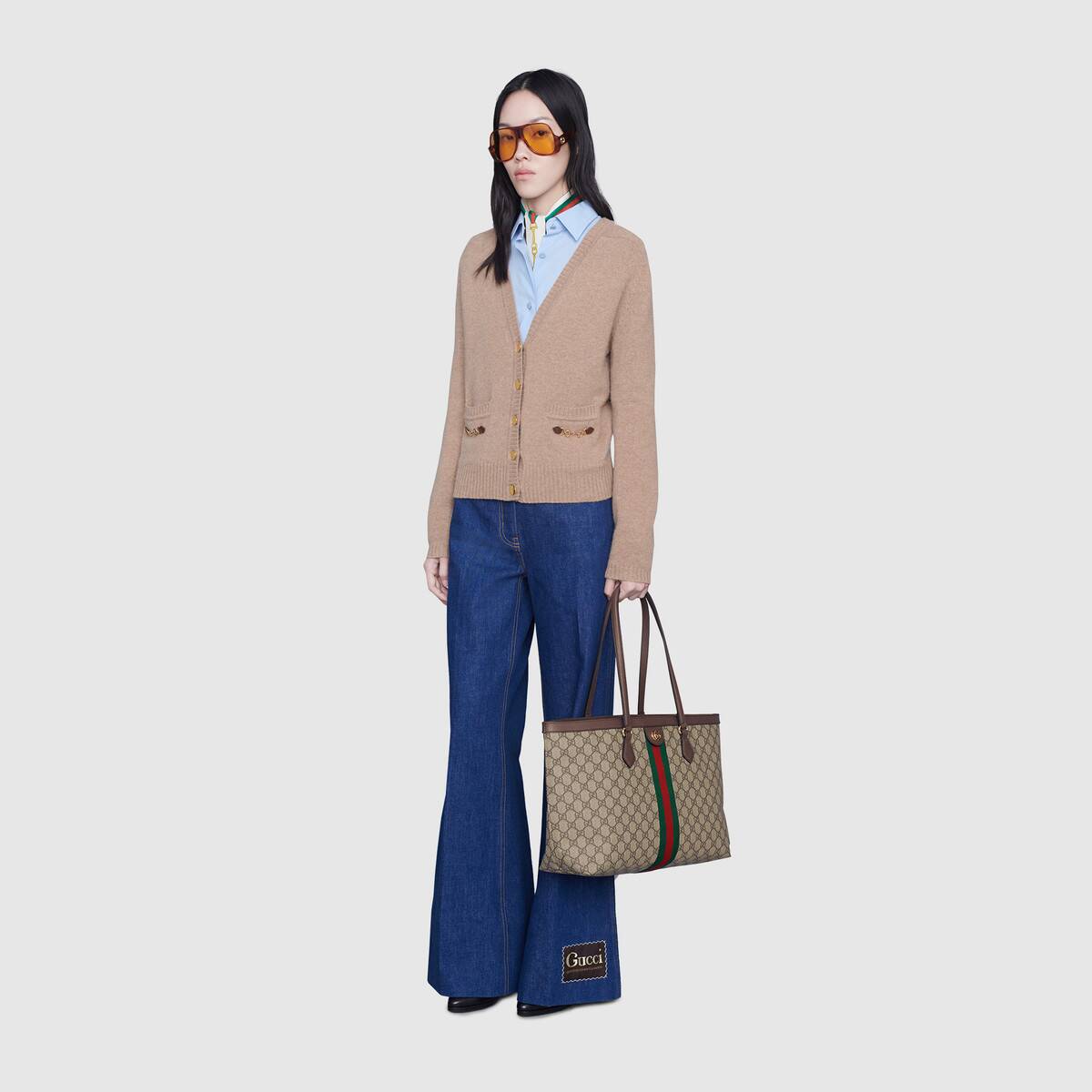  GUCCI〔オフィディア〕GG ミディアム トートバッグ Ref:631685 96IWB 8745-最安値に挑戦中!!!