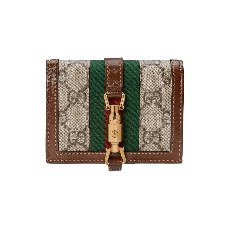 GUCCI 〔グッチ ジャッキー 1961〕カードケース ウォレット（コイン＆紙幣入れ付き）Ref: ‎645536 HUHHG 8565-最安値に挑戦中!!!