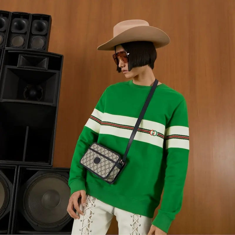 GUCCI〔春夏の新作〕 インターロッキングG付き ミニバッグRef:‎658572 K9GSN 4075-最安値に挑戦中!!!