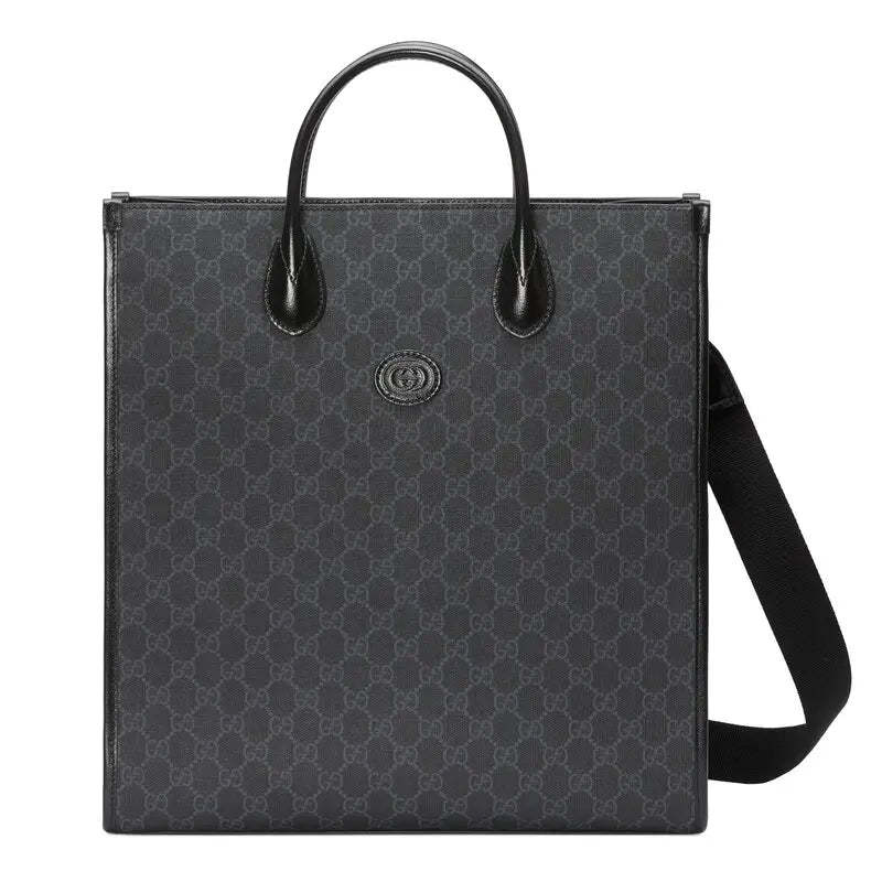 GUCCI〔春夏の新作〕インターロッキングG ミディアム トートバッグRef: ‎674155 92THN 1000-最安値に挑戦中!!!