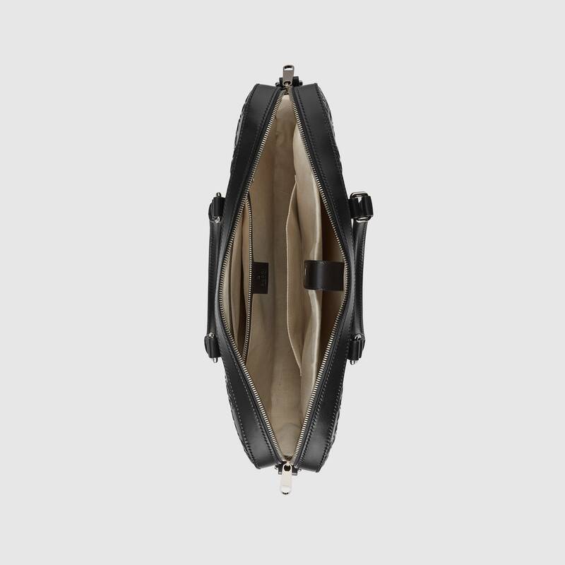  GUCCI  GGエンボス ブリーフケース Ref:658573 1W3CN 1000-最安値に挑戦中!!!