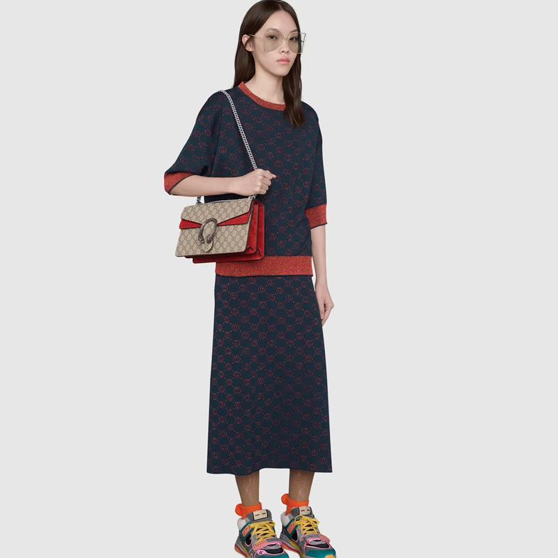  GUCCI〔ディオニュソス〕GG スモール ショルダーバッグ  Ref:‎‎400249 KHNRN 8698-最安値に挑戦中!!!