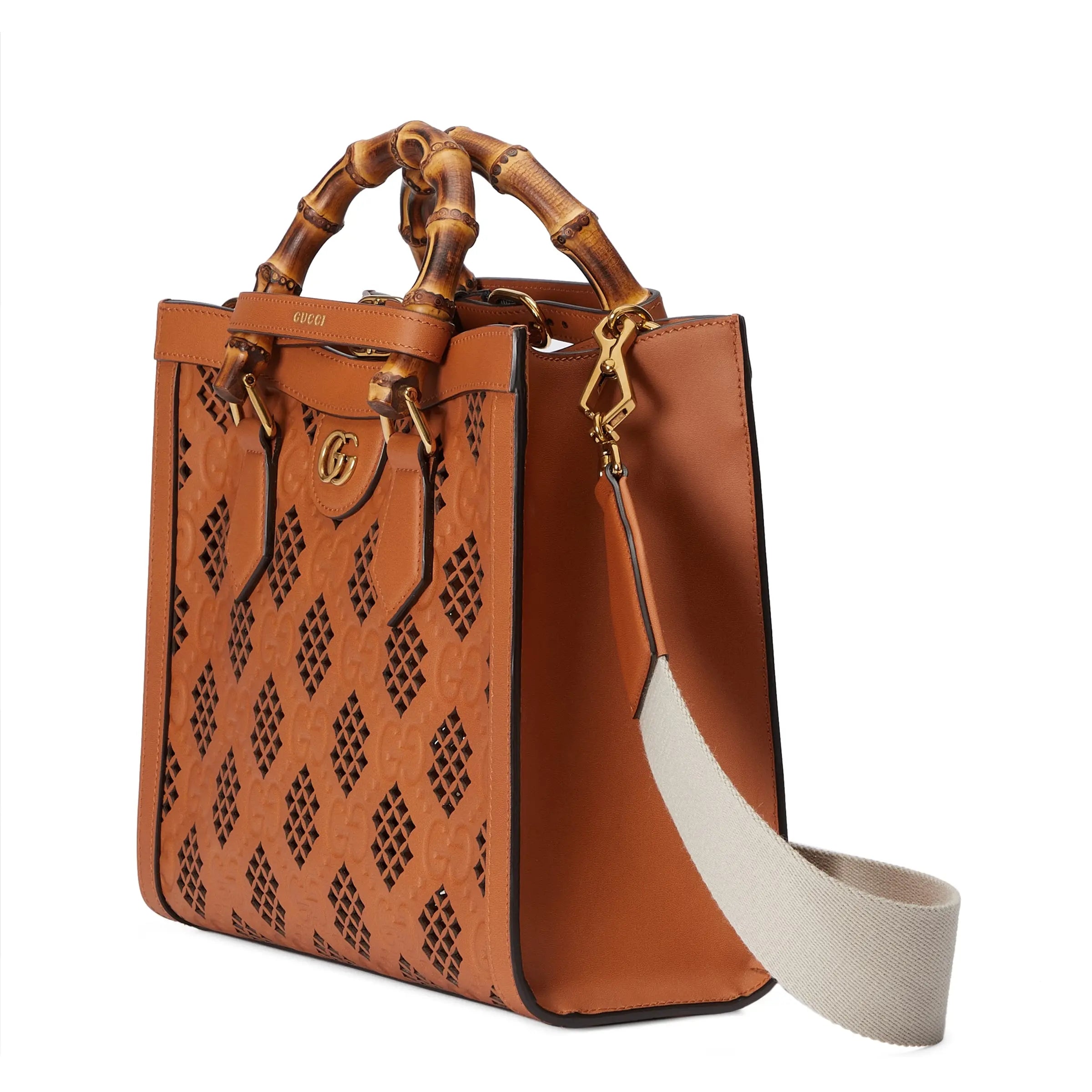 GUCCI〔春夏の新作〕 〔グッチ ダイアナ〕スモール トートバッグRef: 702721 AAC1C 2742-最安値に挑戦中!!!