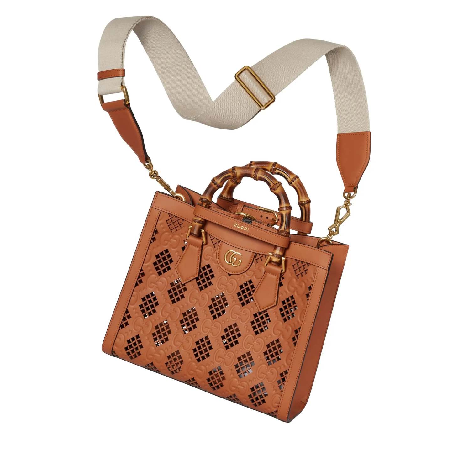 GUCCI〔春夏の新作〕 〔グッチ ダイアナ〕スモール トートバッグRef: 702721 AAC1C 2742-最安値に挑戦中!!!