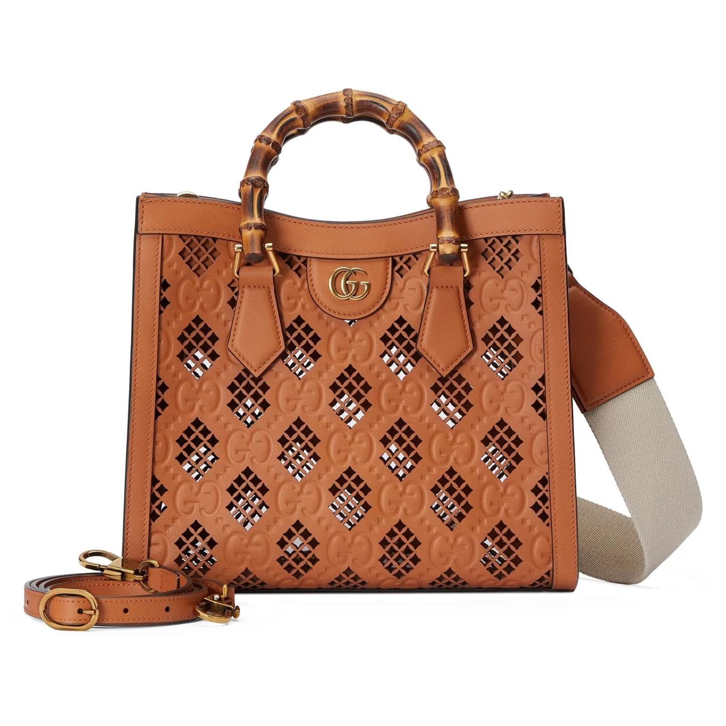 GUCCI〔春夏の新作〕 〔グッチ ダイアナ〕スモール トートバッグRef: 702721 AAC1C 2742-最安値に挑戦中!!!