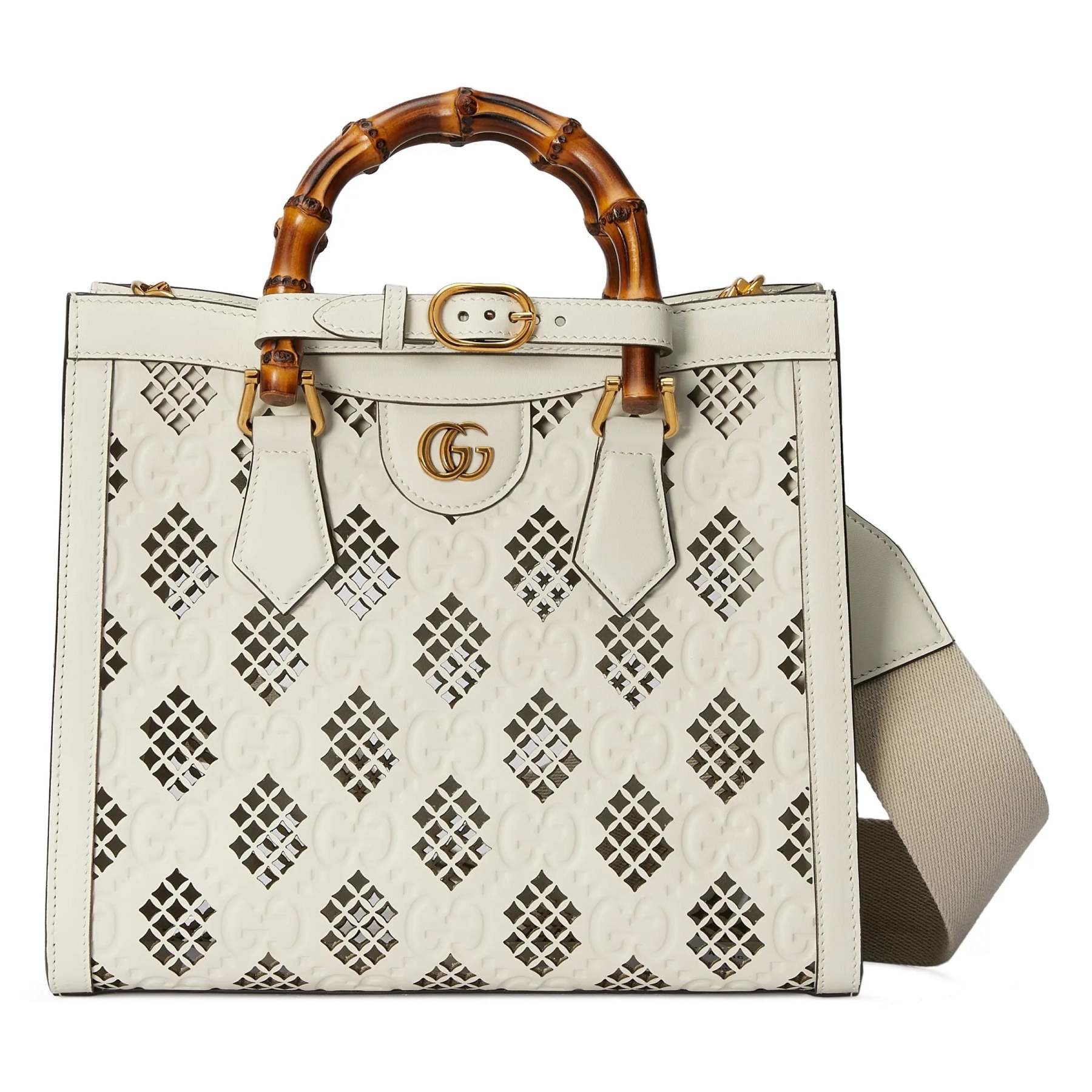 GUCCI〔春夏の新作〕 〔グッチ ダイアナ〕スモール トートバッグRef:  702721 AAC1C 9054-最安値に挑戦中!!!