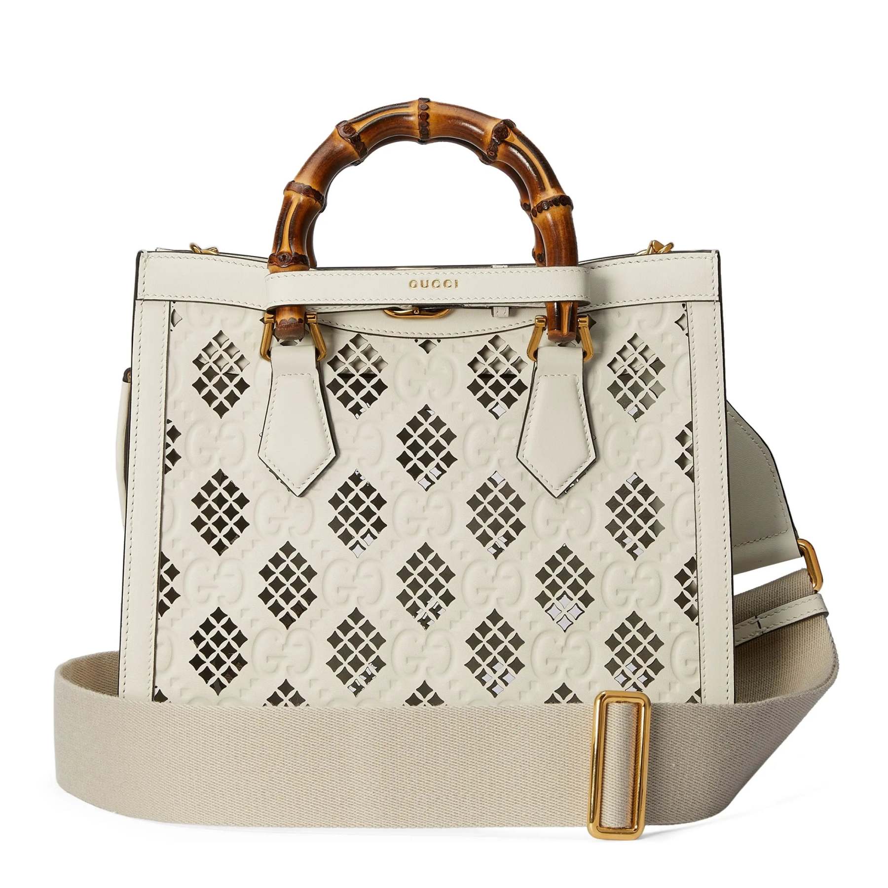 GUCCI〔春夏の新作〕 〔グッチ ダイアナ〕スモール トートバッグRef:  702721 AAC1C 9054-最安値に挑戦中!!!