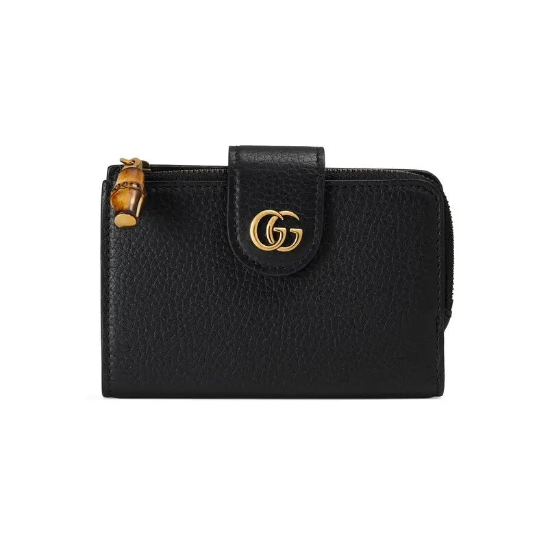 GUCCI バンブー付き ダブルG ミディアム ウォレットRef:‎ 739498 AABXM 1000-最安値に挑戦中!!!