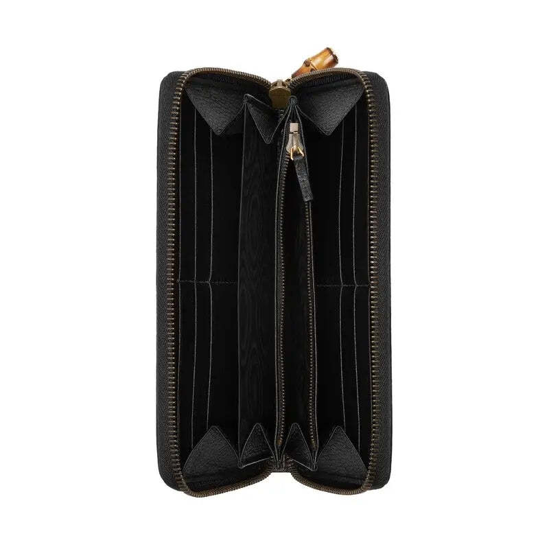 GUCCI バンブー付き ジップアラウンドウォレットRef:‎ 739499 AABXM 1000-最安値に挑戦中!!!