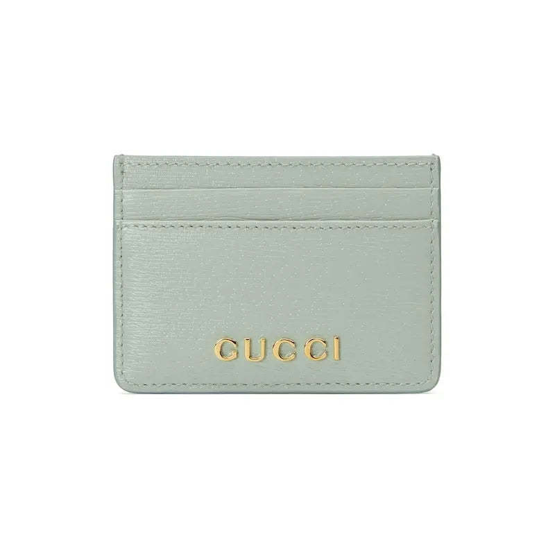 GUCCI 手書きのグッチロゴ入りカードホルダーRef: 773428 0OP0N 3401-最安値に挑戦中!!!