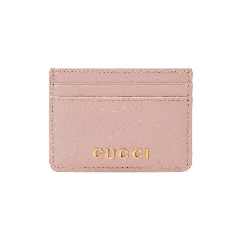 GUCCI 手書きのグッチロゴ入りカードホルダーRef: 773428 0OP0N 5909-最安値に挑戦中!!!