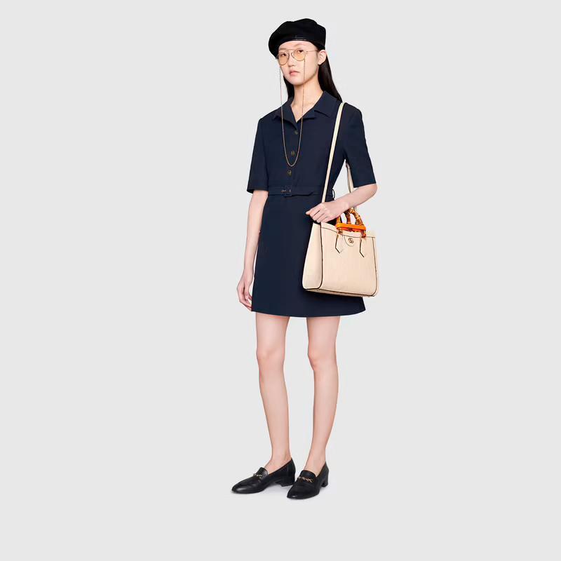  GUCCI 〔グッチ ダイアナ〕スモール オーストリッチ トートバッグ Ref:660195 EY0KT 9594-最安値に挑戦中!!!