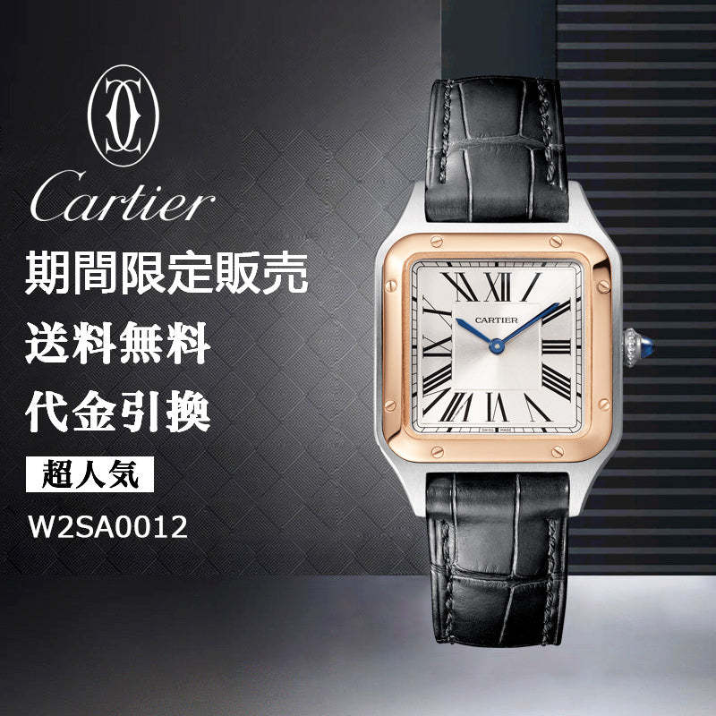 CARTIER サントス-デュモン ウォッチ Ref:W2SA0012-最安値に挑戦中!!!