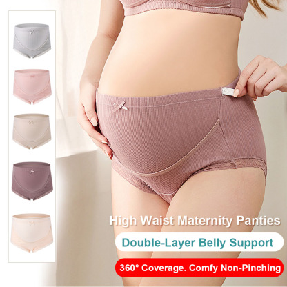 High Waist Maternity Panties