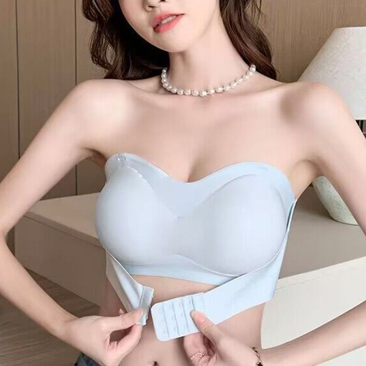 VEIMIA Strapless Slip-Proof Invisible Bra