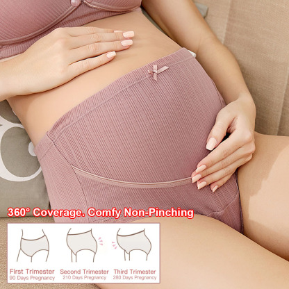 High Waist Maternity Panties