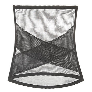 Cross Mesh Girdle for Waist Shaping
