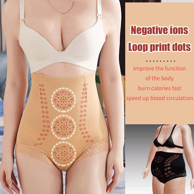 High waist tummy control butt lift body shaper panties