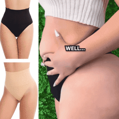 [Put on and get slim]New high-waisted tummy-control panties