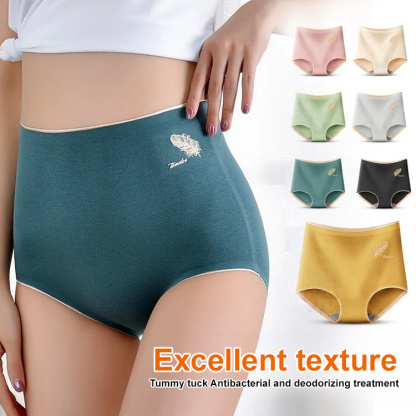VEIMIA【Cotton High-waist Panties】