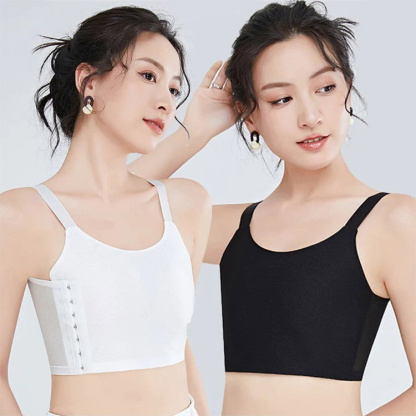 VEIMIA  LES Thin Breathable Corset Tank Top Shape Bra